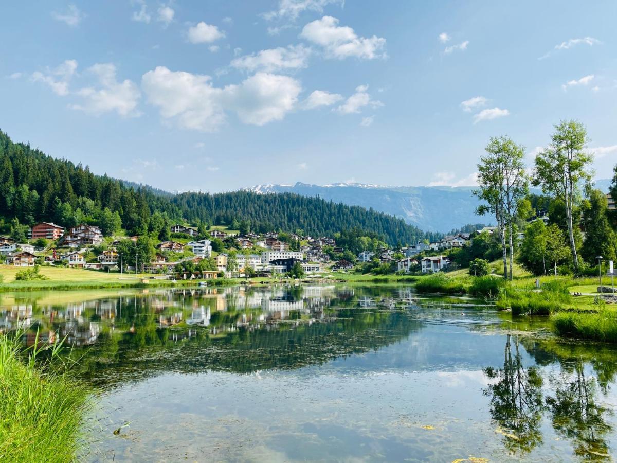 Moderne Ferienwohnung In Laax - Modern Apartment In Laax Esterno foto